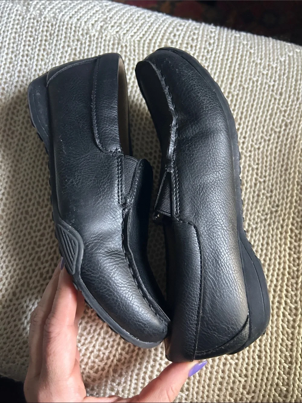 Children’s Place Black Kids Dress Loafers